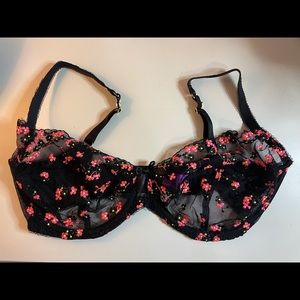 36E L’Agent by Agent Provocateur Bra Pink Flowers